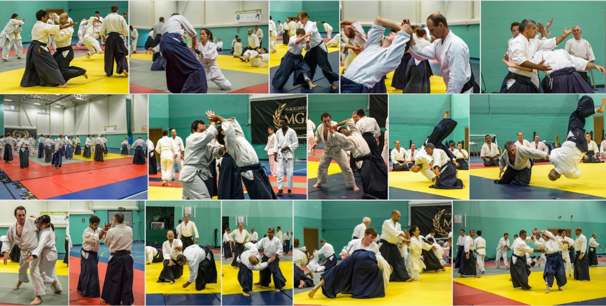 London Aikikai Aikido dojo at Chiba Sensei's 50th Anniversary course